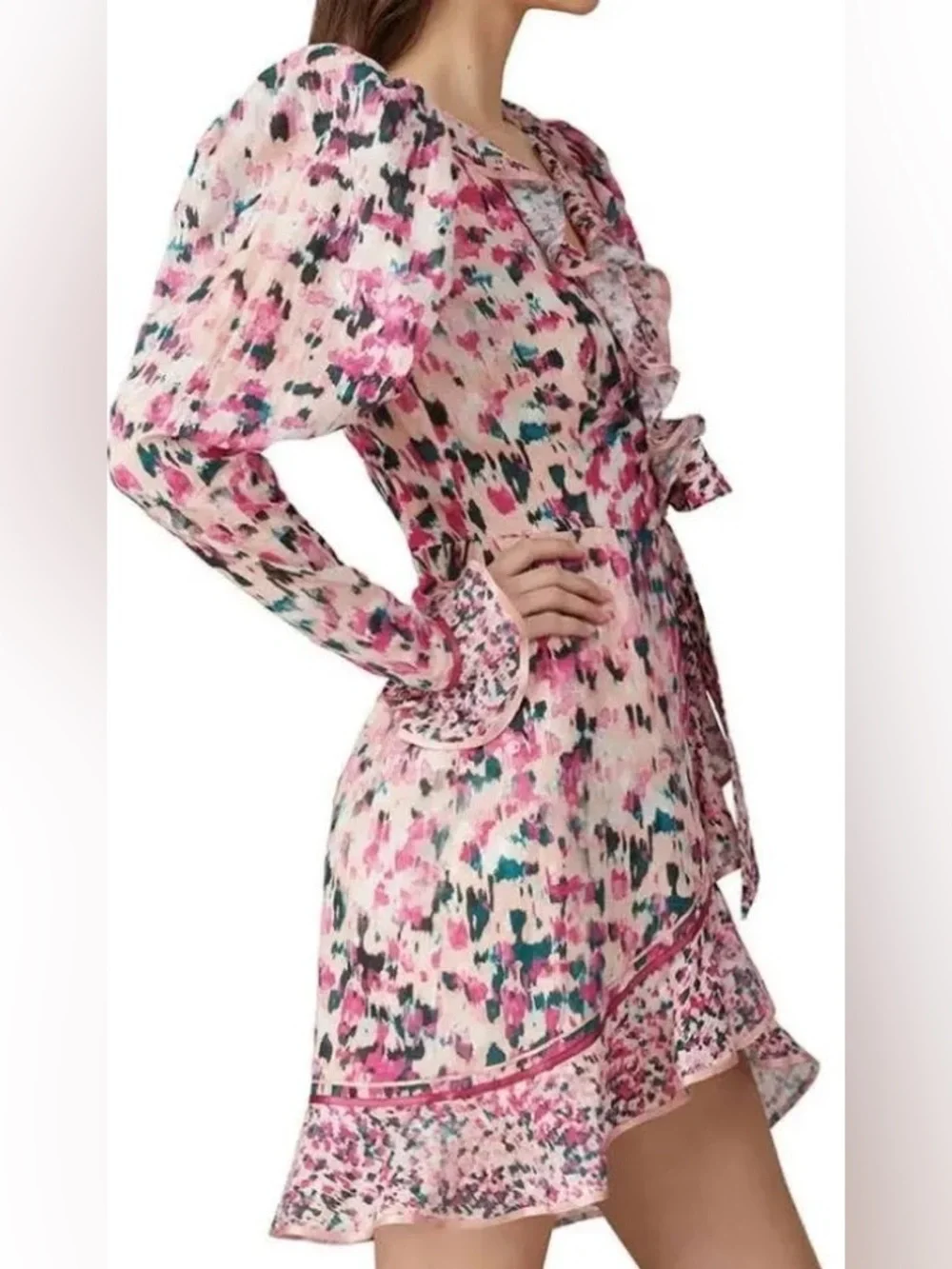 Rococo Sand Mimi Wrap Dress size XS - Picture 2 of 9